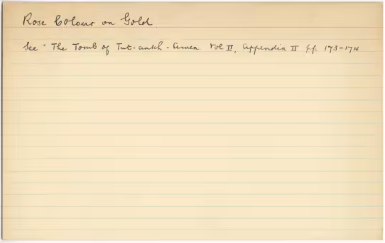 Handwritten notes on paper