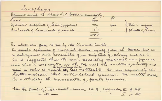 Handwritten notes on paper