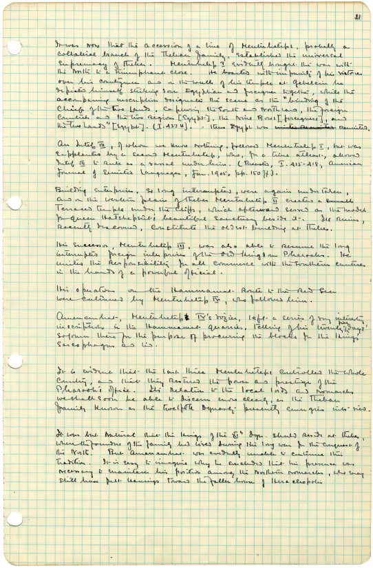 writing on paper