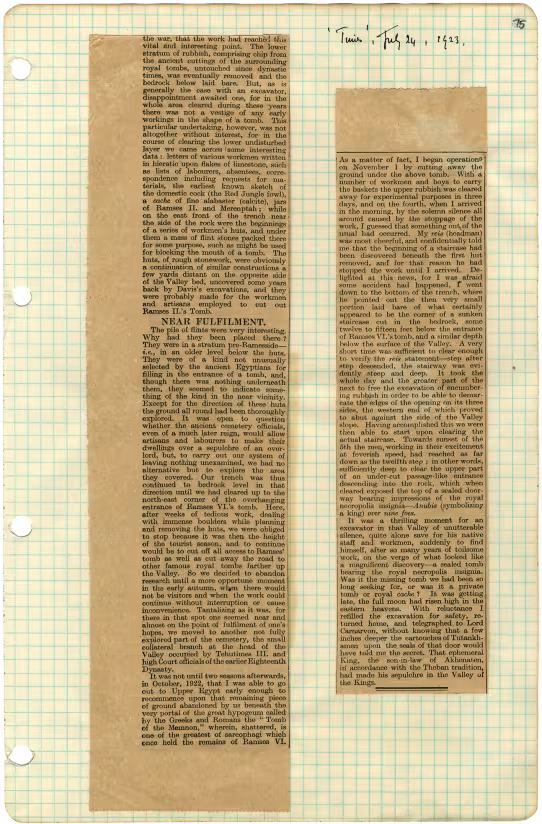 writing on paper
