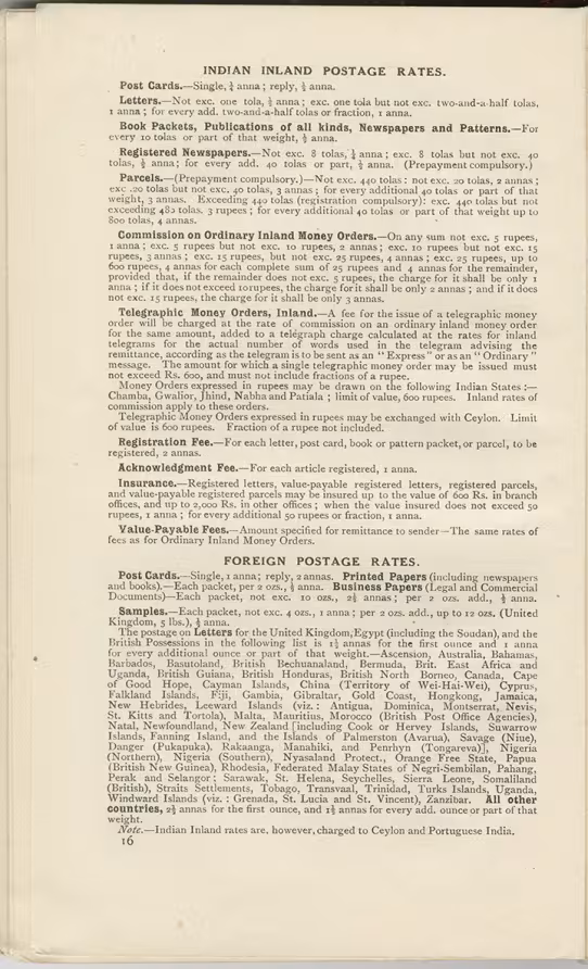 Printed text