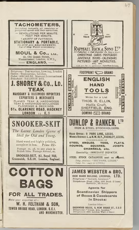 Printed text