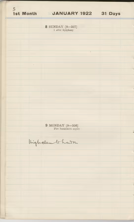 Handwritten notes on paper