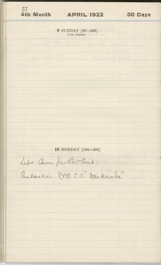 Handwritten notes on paper