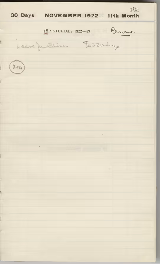 Handwritten notes on paper