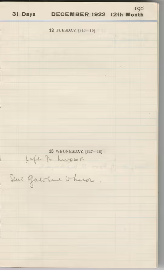 Handwritten notes on paper