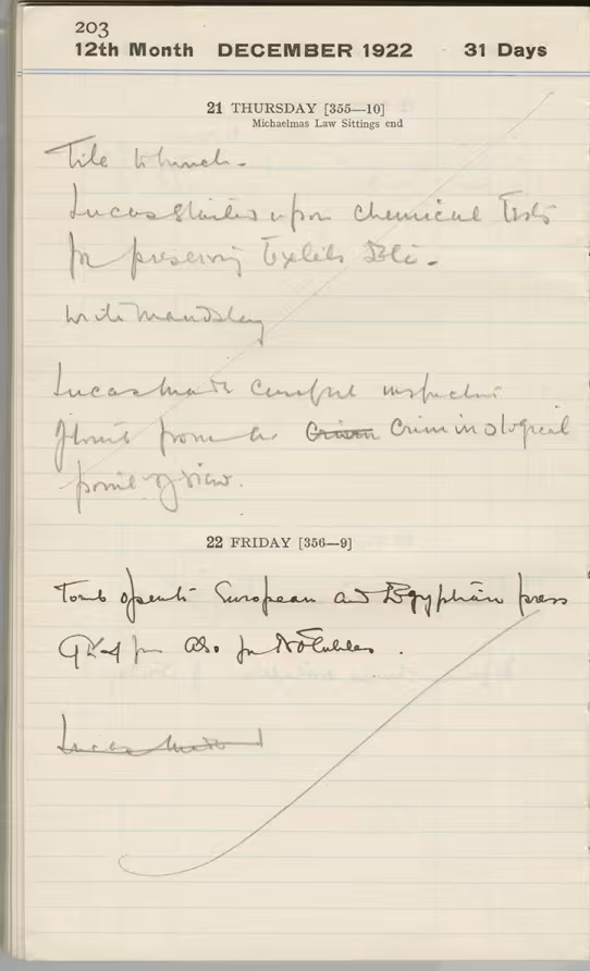 Handwritten notes on paper