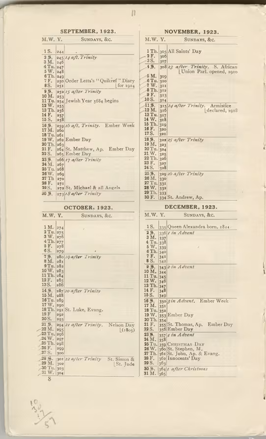 Printed text