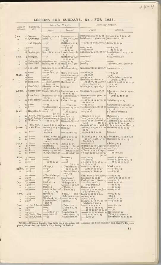 Printed text