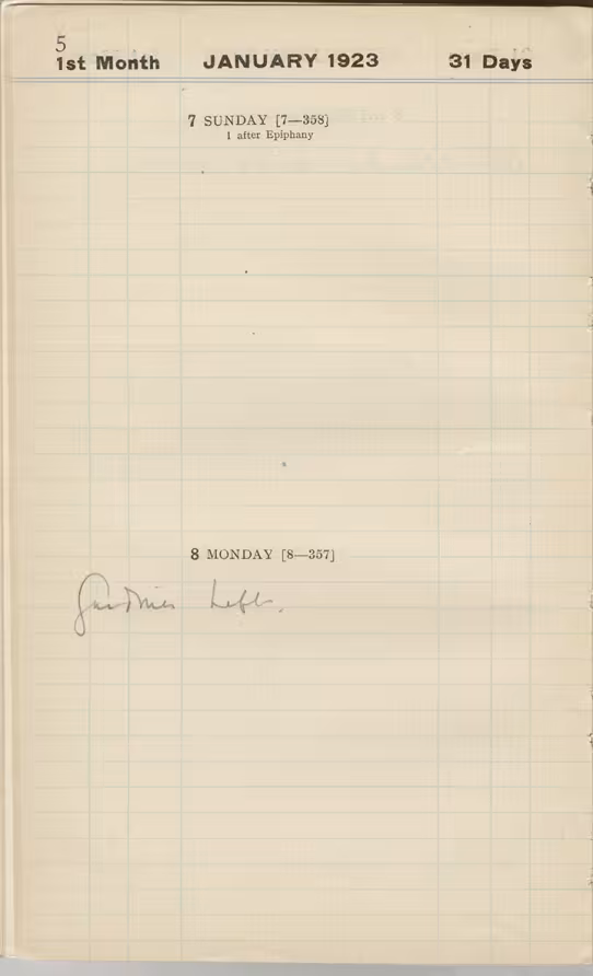 Handwritten notes on paper
