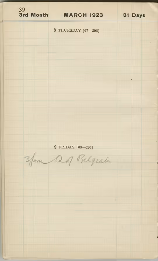 Handwritten notes on paper