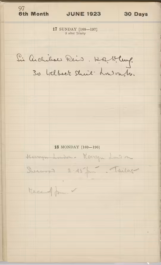Handwritten notes on paper