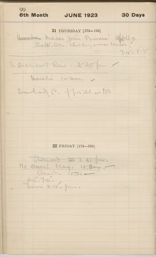 Handwritten notes on paper