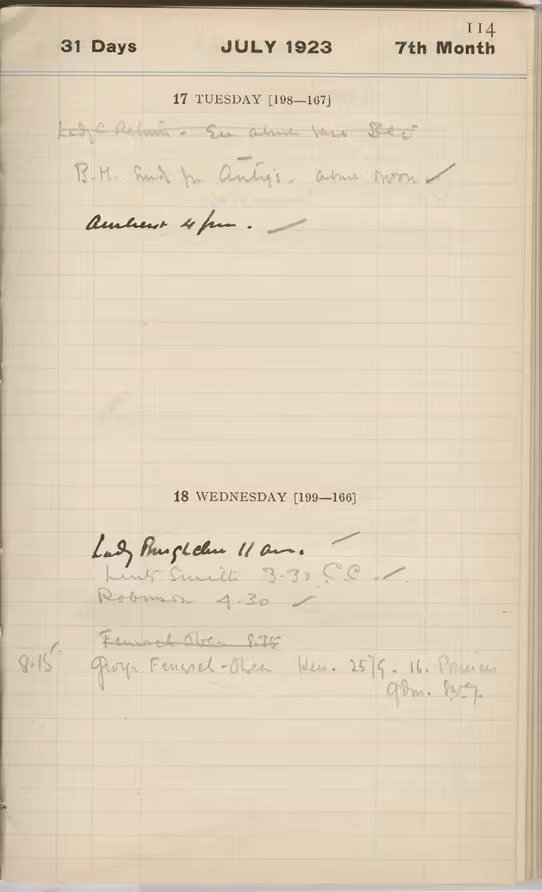 Handwritten notes on paper