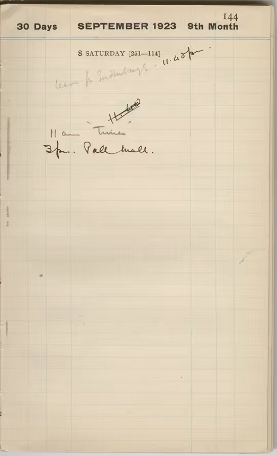 Handwritten notes on paper