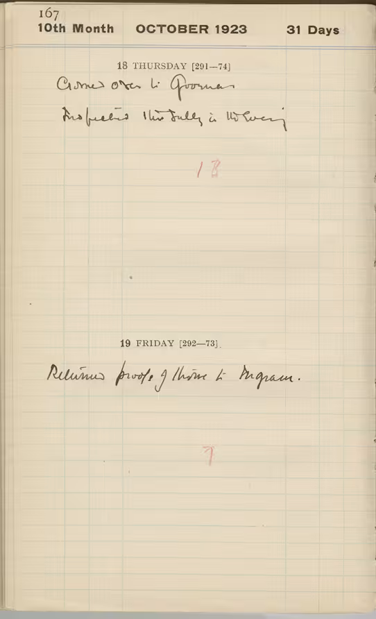 Handwritten notes on paper