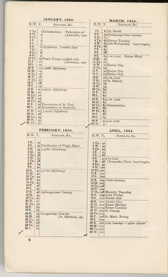 Printed text