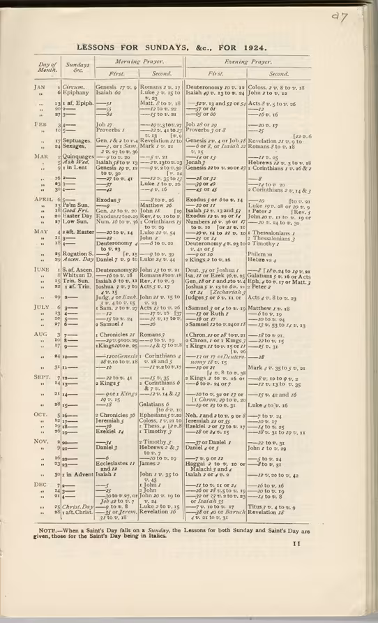 Printed text