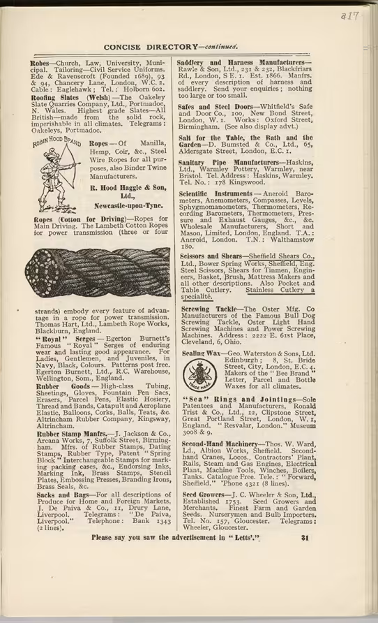 Printed text