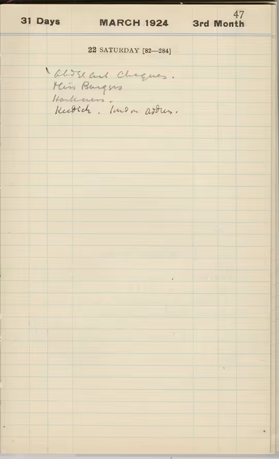 Handwritten notes on paper