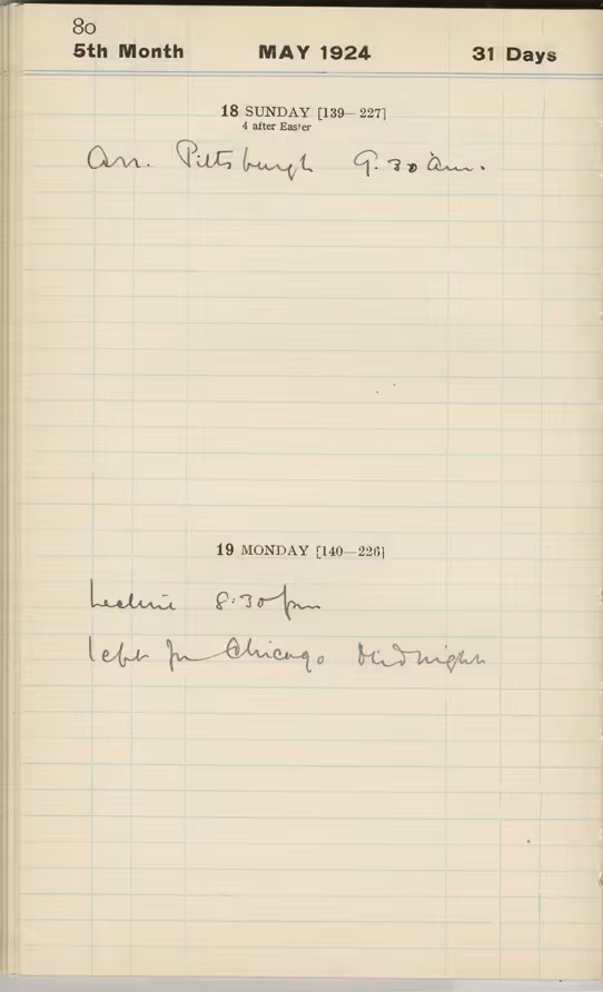 Handwritten notes on paper