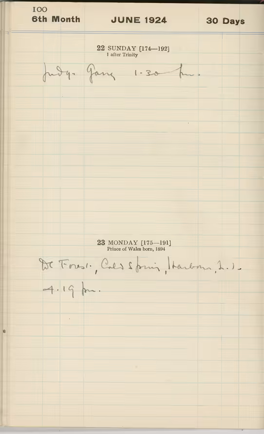 Handwritten notes on paper
