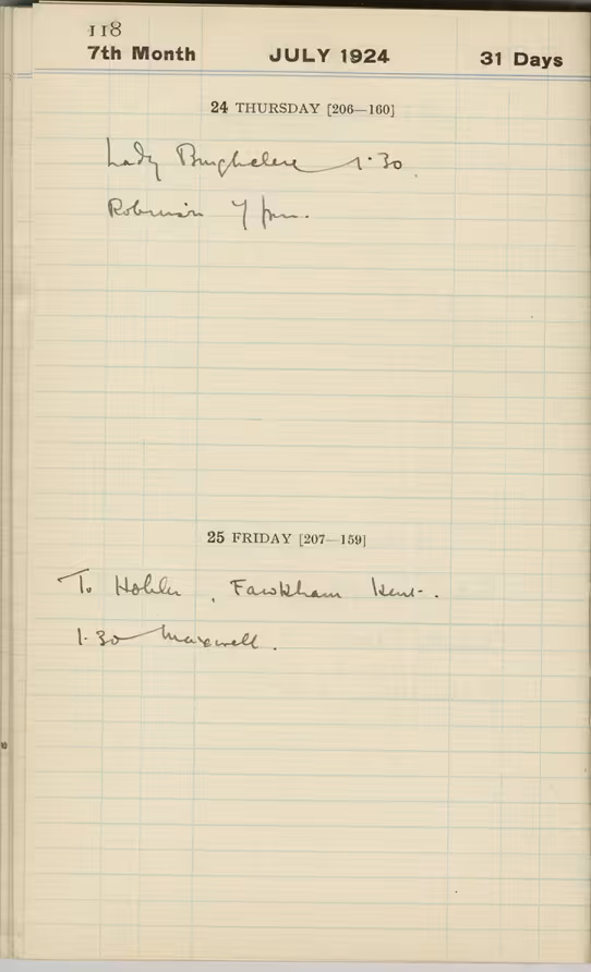Handwritten notes on paper