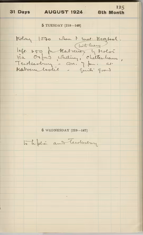 Handwritten notes on paper