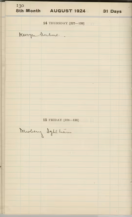 Handwritten notes on paper