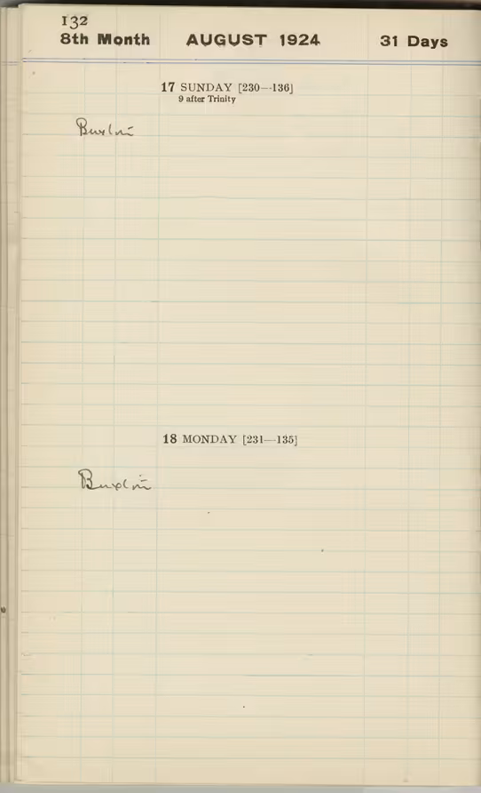 Handwritten notes on paper