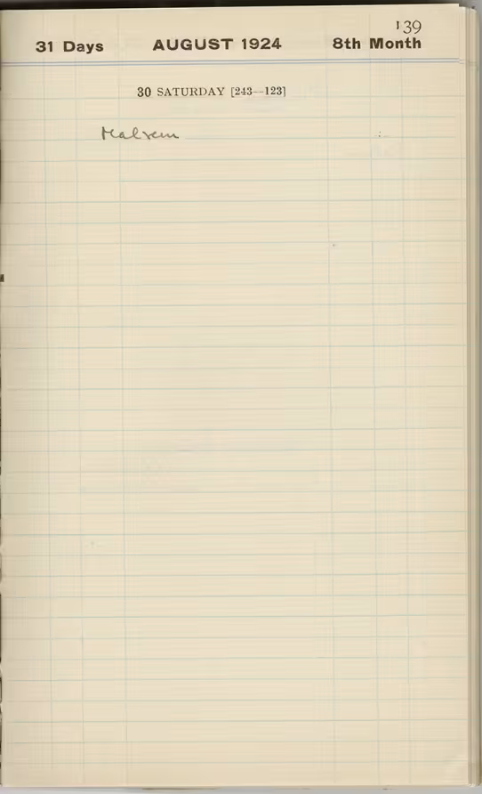 Handwritten notes on paper