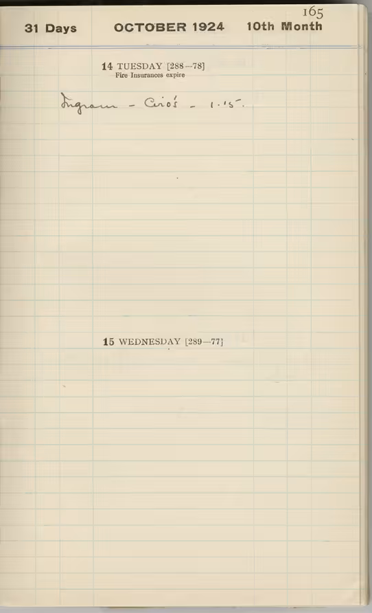 Handwritten notes on paper