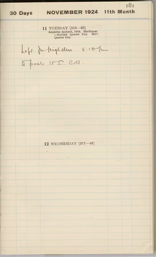 Handwritten notes on paper