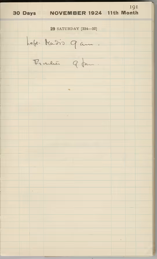 Handwritten notes on paper