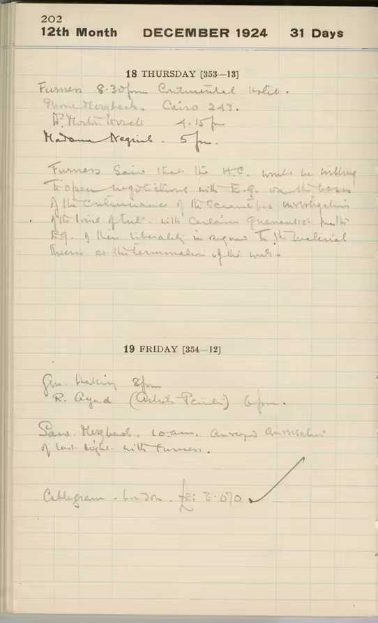 Handwritten notes on paper