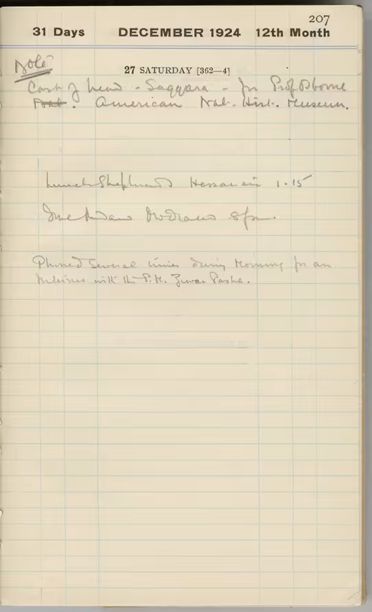 Handwritten notes on paper