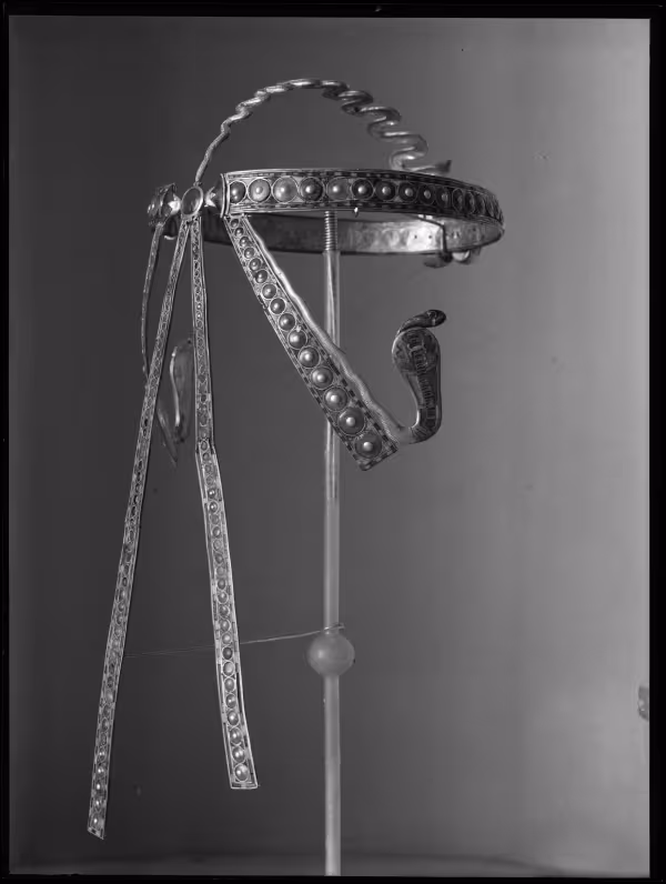 Image of negative of diadem