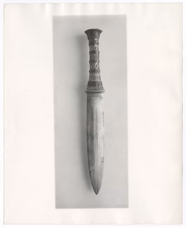 Image of print of dagger