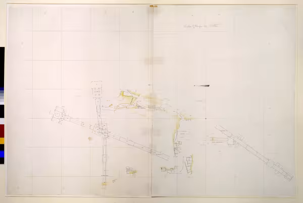 image of plan of Valley of the Kings