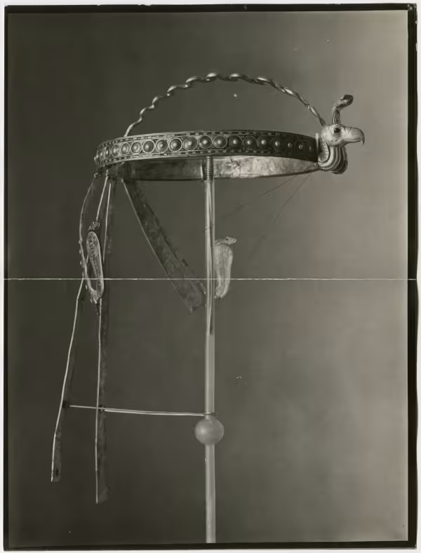 image of photographic print of diadem in object card