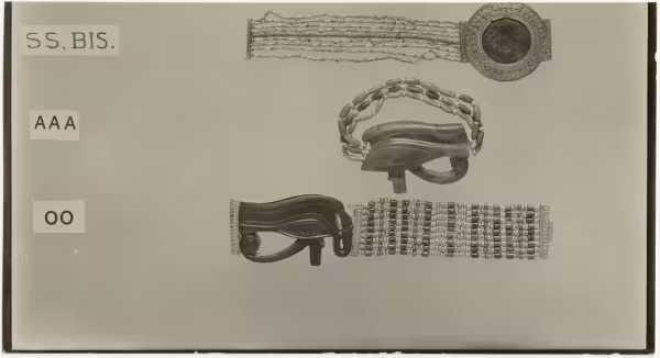 image of photographic print of bracelets in object card