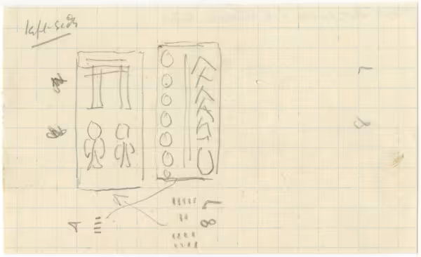 image of drawing in object card
