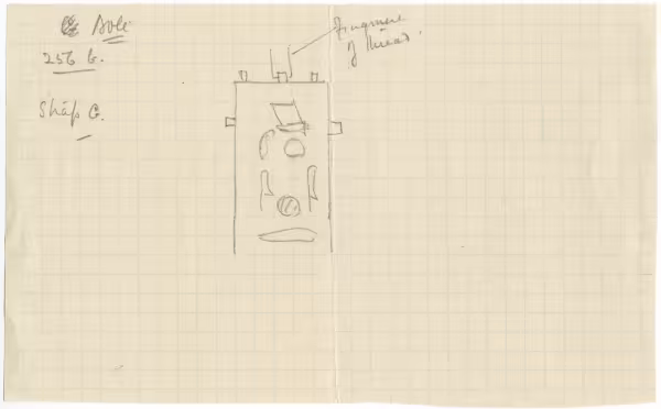 image of drawing in object card
