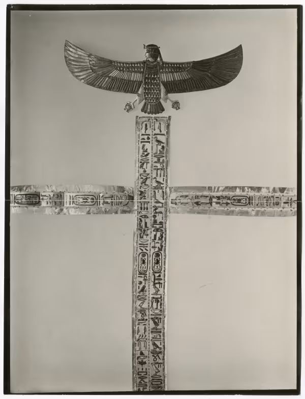 image of photographic print of external trappings in object card