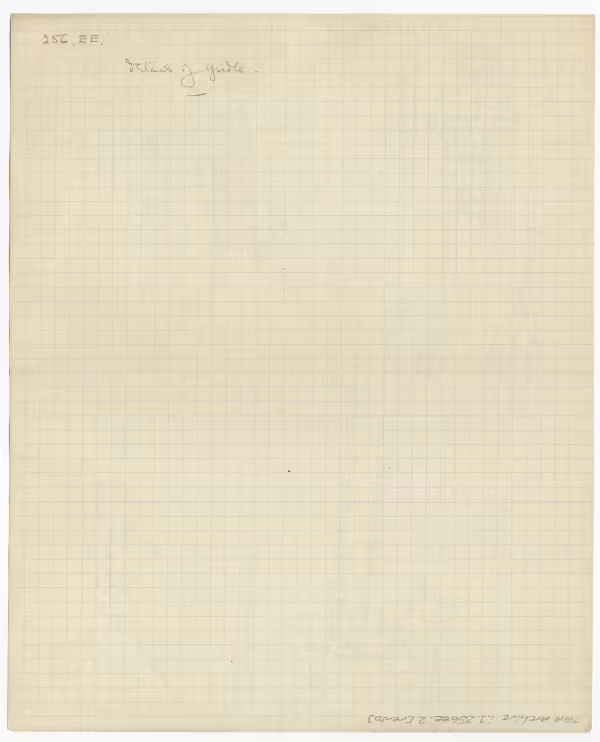 image of verso of object card