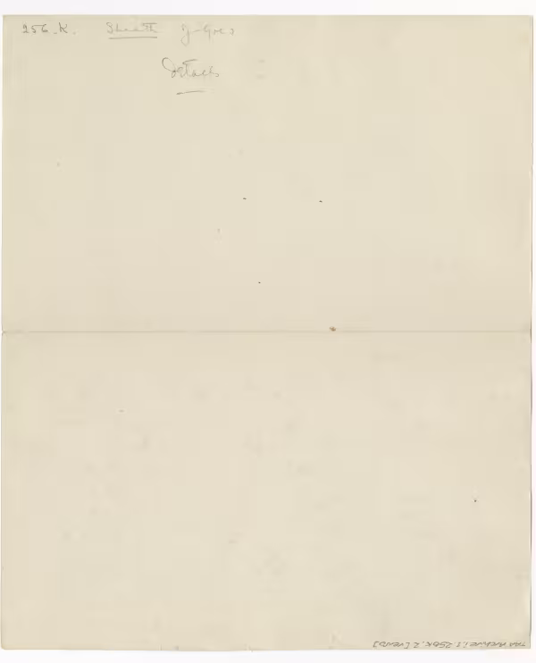 image of verso of object card