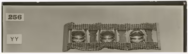 image of photographic print of scarab bracelet in object card