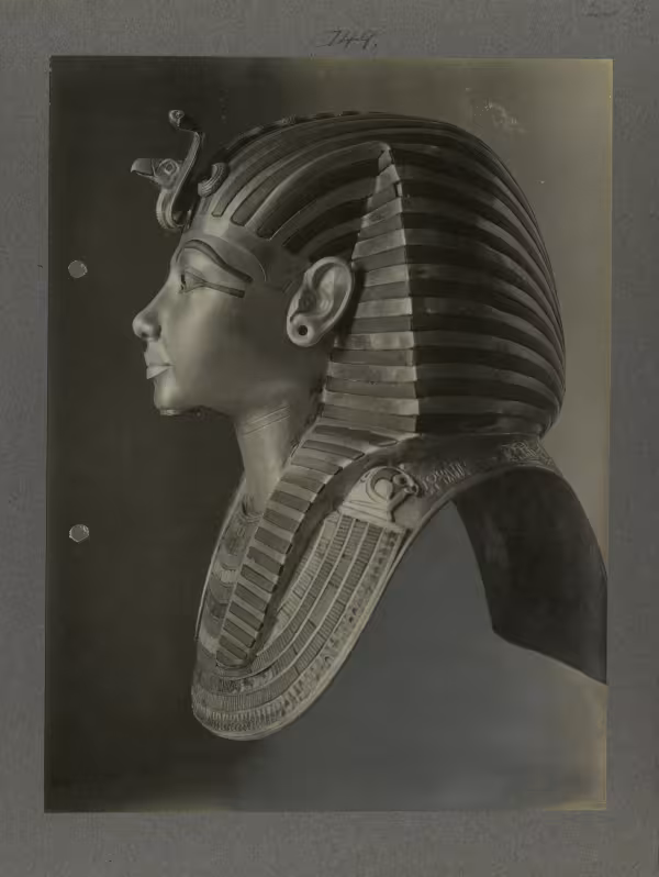 image of king's mask from Burton's album