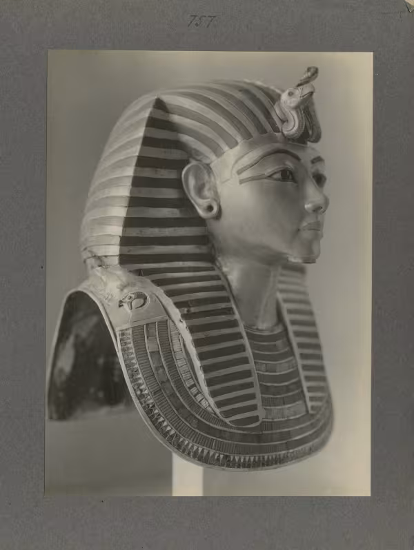 image of king's mask from Burton's album