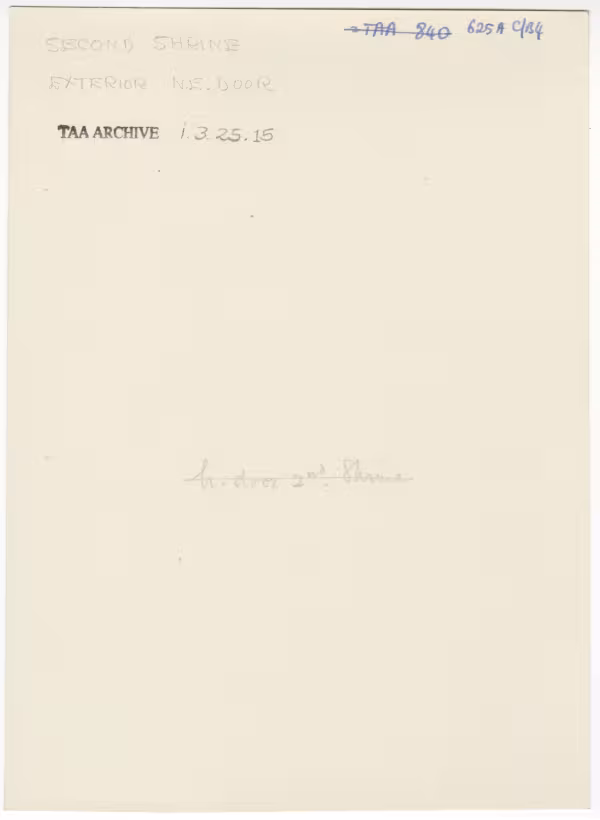 Handwritten notes on paper